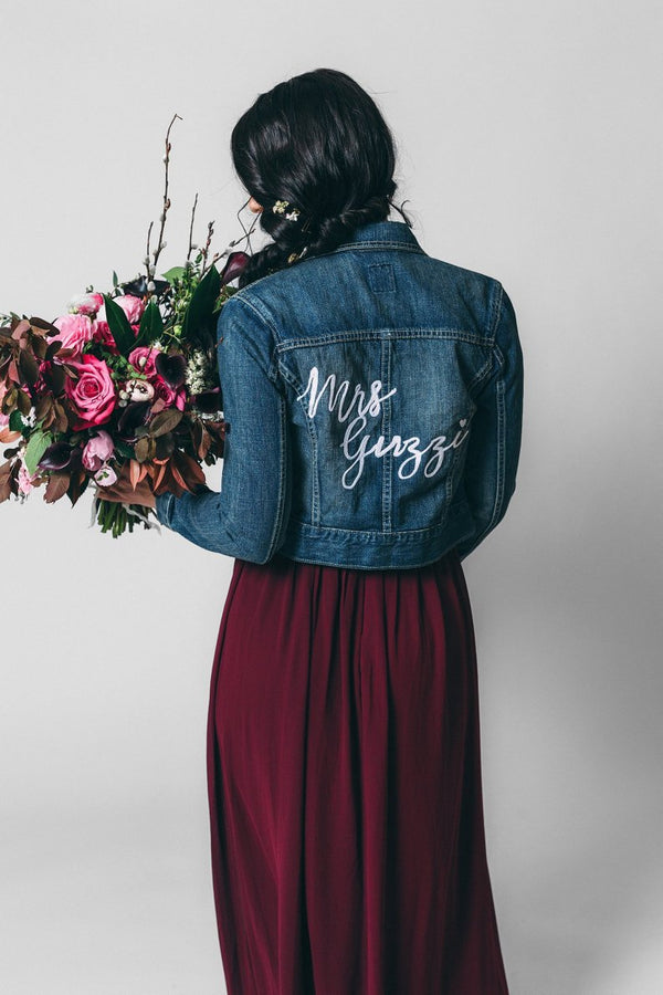 27 Perfect Bridal Jean Jackets