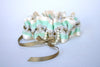 Mint, Gold and Pearl Garter