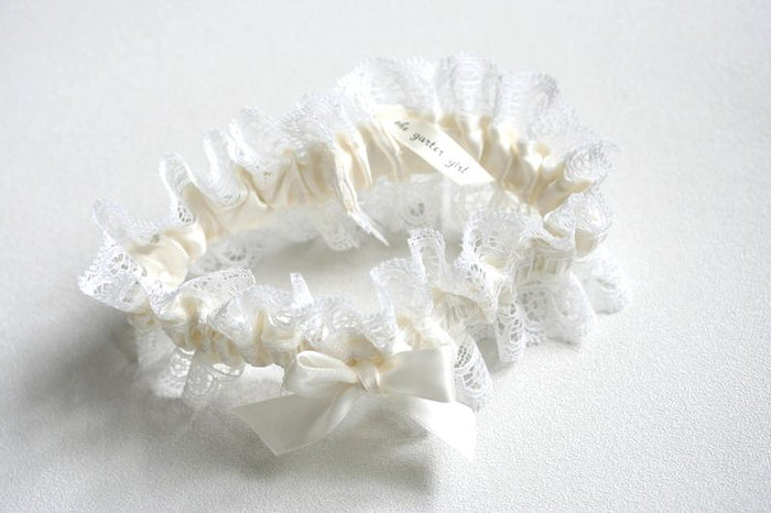 Ivory Lace Wedding Garter