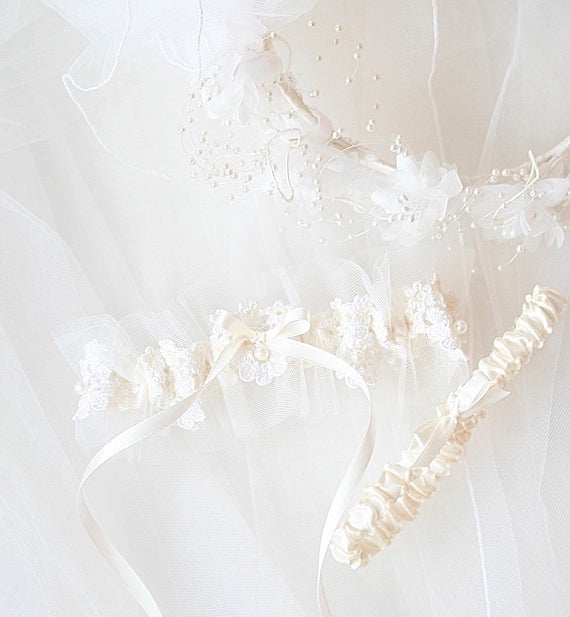 Mother's Wedding Veil Custom Wedding Garter For Bride