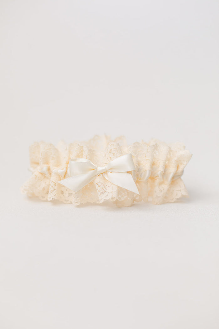 personalized lace garter