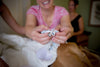 Real Wedding Garter Featured on The Row