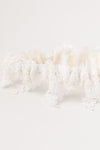 shimmer lace custom wedding garter