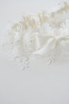 Garter: Shimmer Lace With Ivory