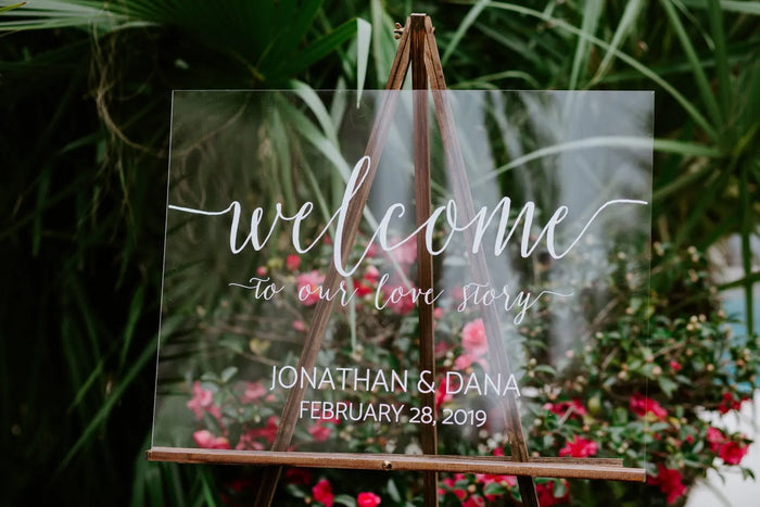 Wedding Welcome Sign Ideas
