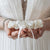 Ready-to-Ship - Ivory Satin & Lace Wedding Garter