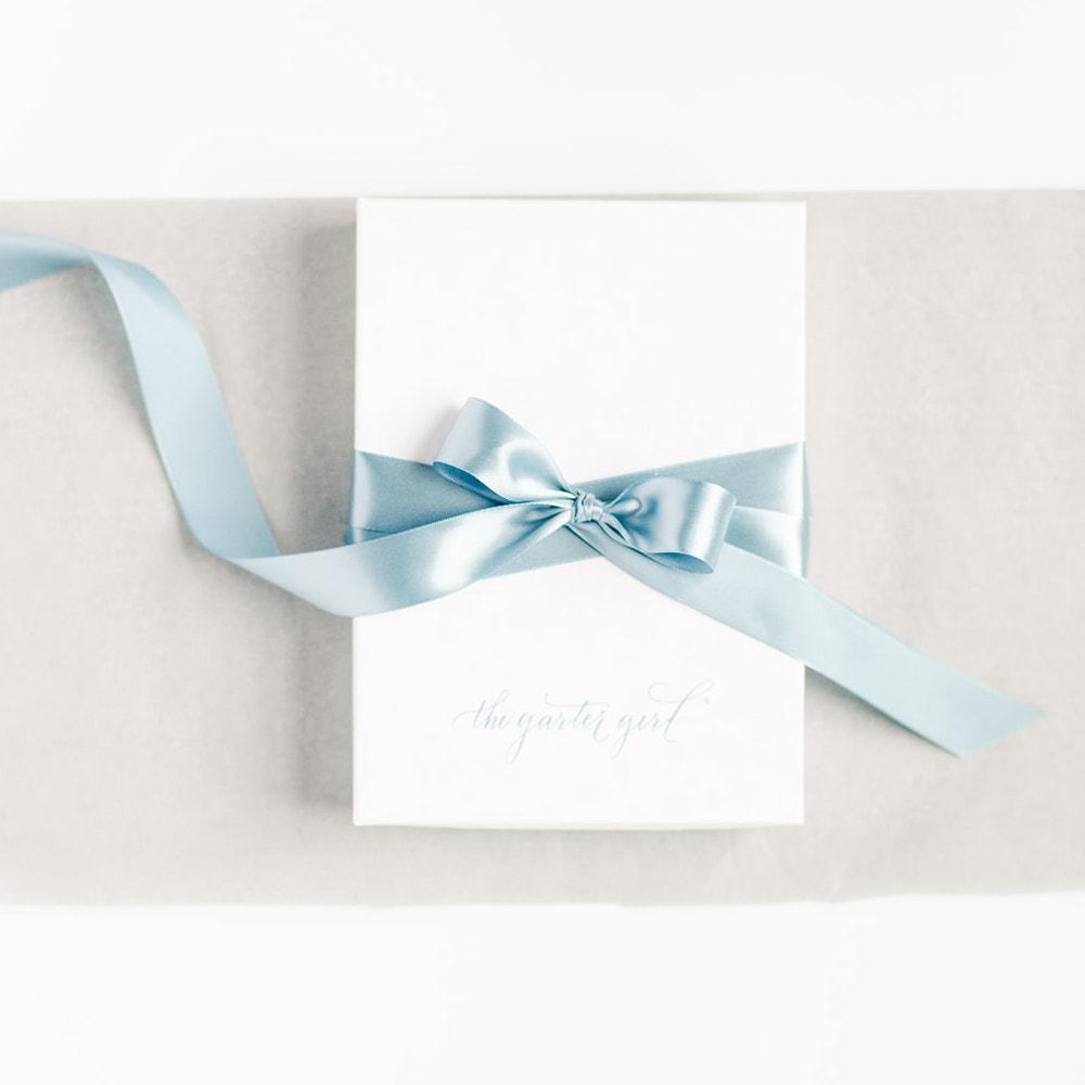 wedding garter heirloom gift fo the bride from The Garter Girl