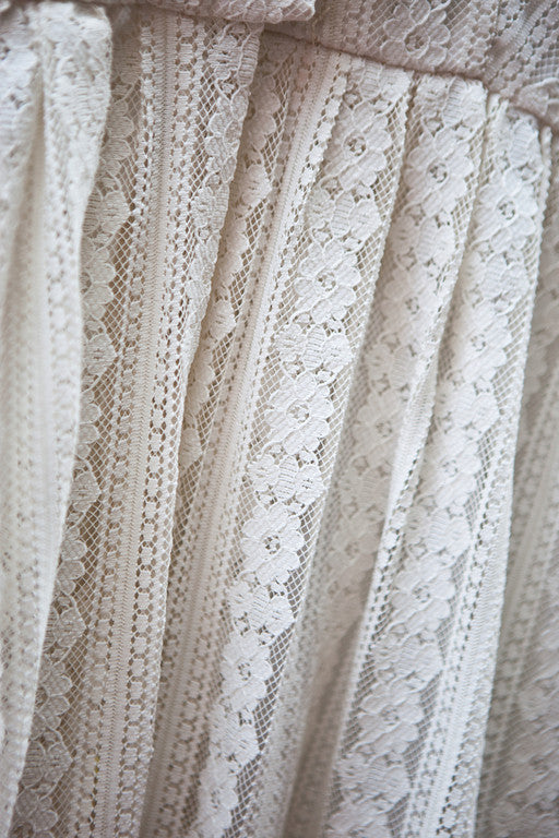 Heirloom Lace Blue Wedding Garter