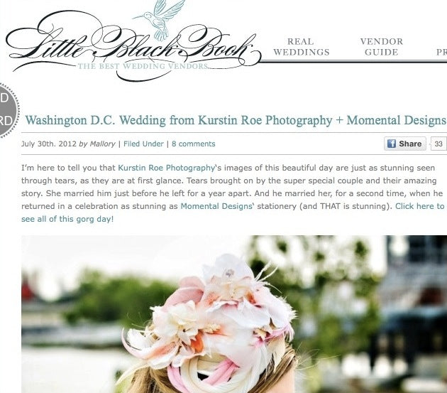 Featured on Style Me Pretty