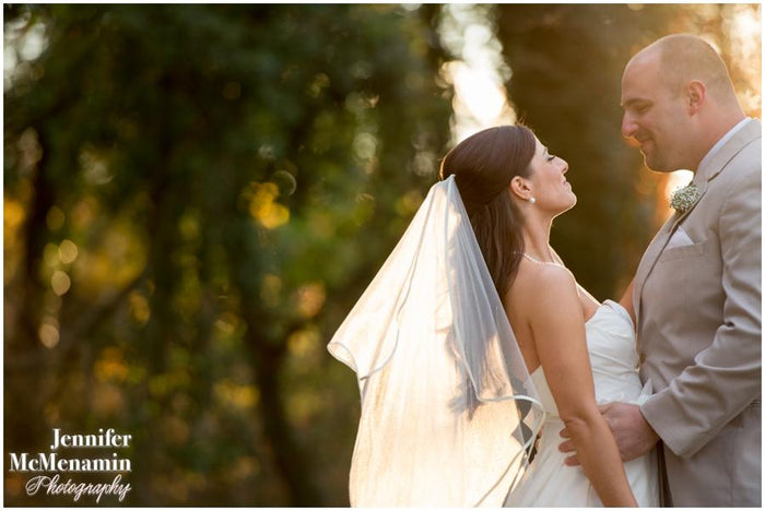 Real Wedding Garter: Heather