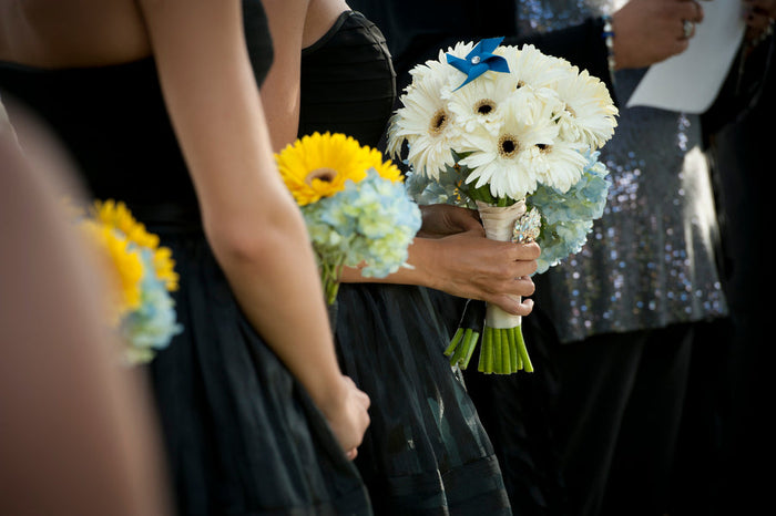 Real Polka Dot Wedding Garter