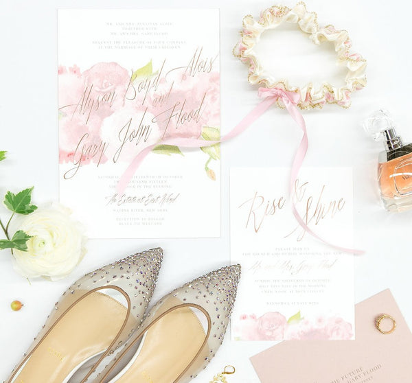 Blush And Gold Wedding Ideas