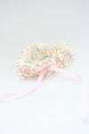 Garter: Blush & Gold Lace