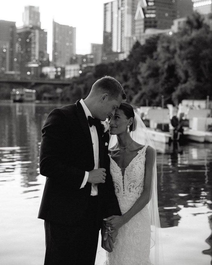 Classic and Sophisticated Bride and Groom