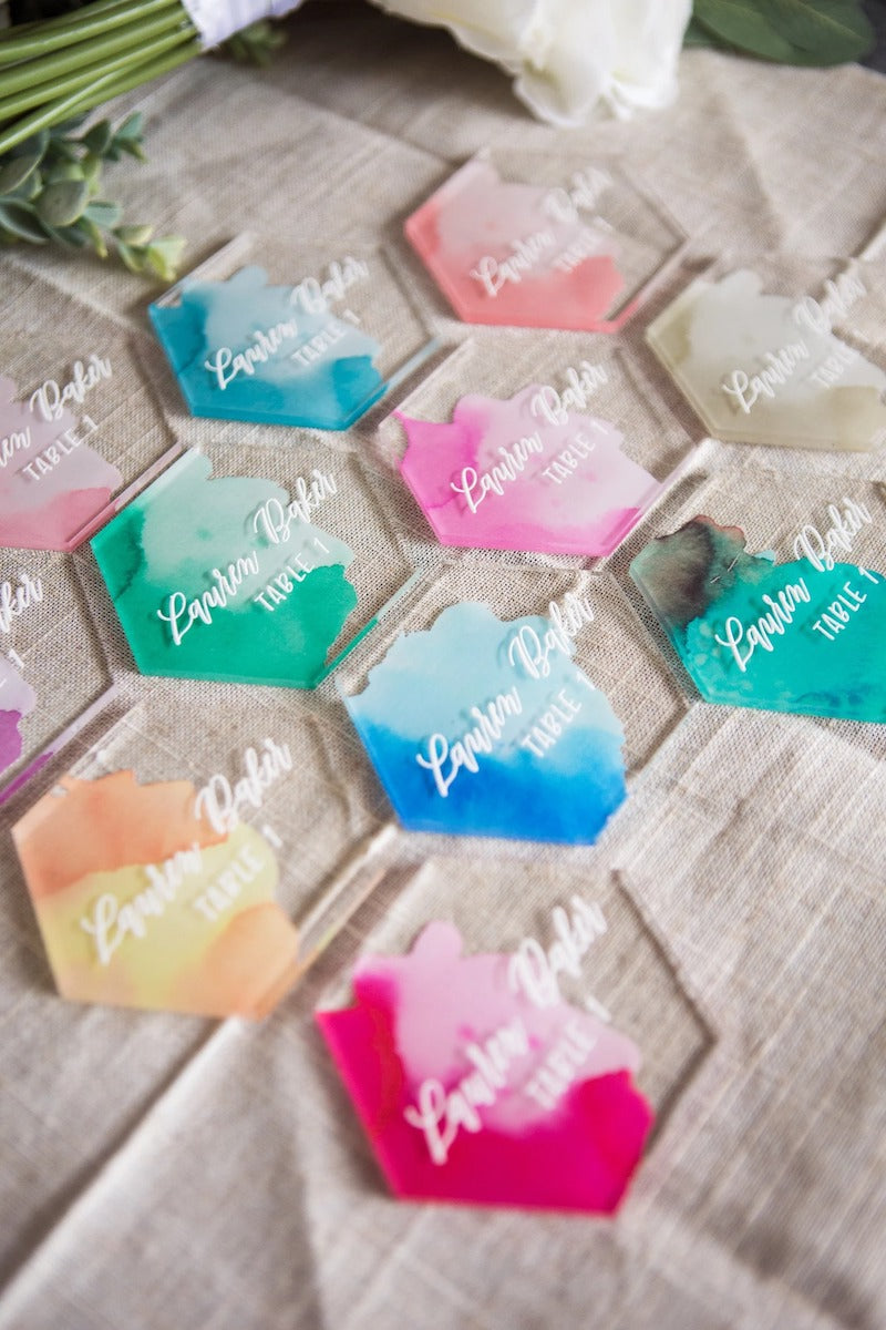 Bright Color and Neon Wedding Ideas