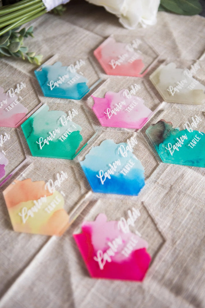 Bright Color and Neon Wedding Ideas