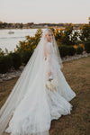 cathedral length bridal veil
