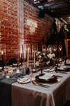 Charcoal Grey Wedding Table
