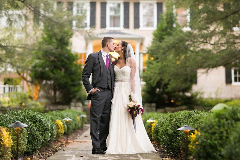 Shades of Berry and Gray Wedding Ideas