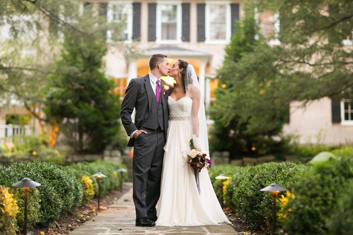 Shades of Berry and Gray Wedding Ideas