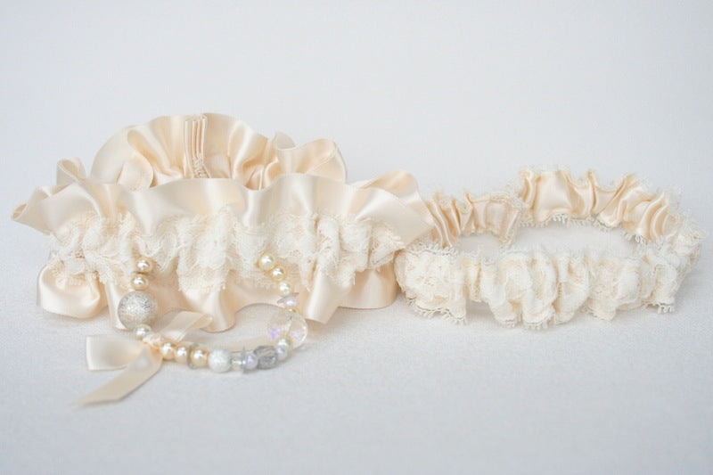 Custom Garter Spotlight: Sparkly Couture