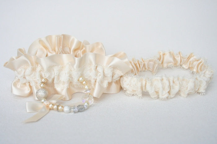 Custom Garter Spotlight: Sparkly Couture