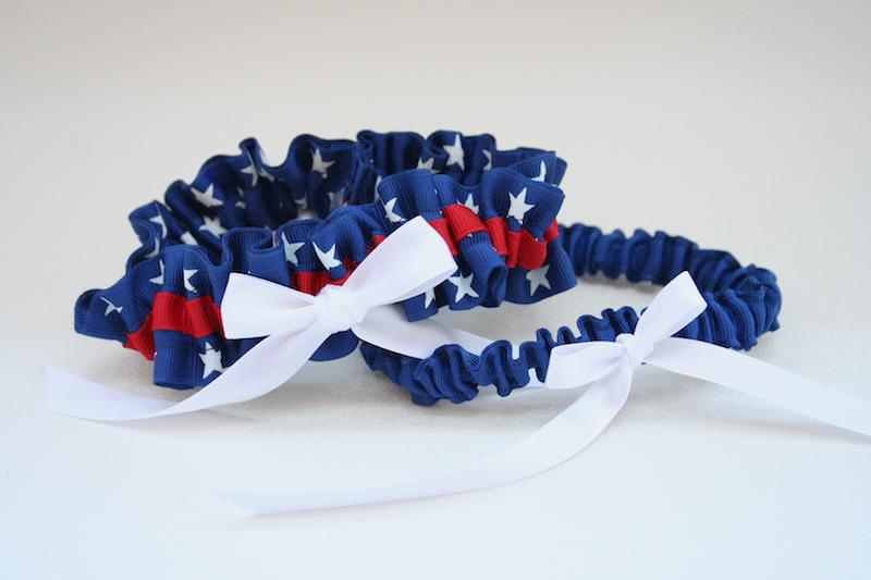 Patriotic Garter Set