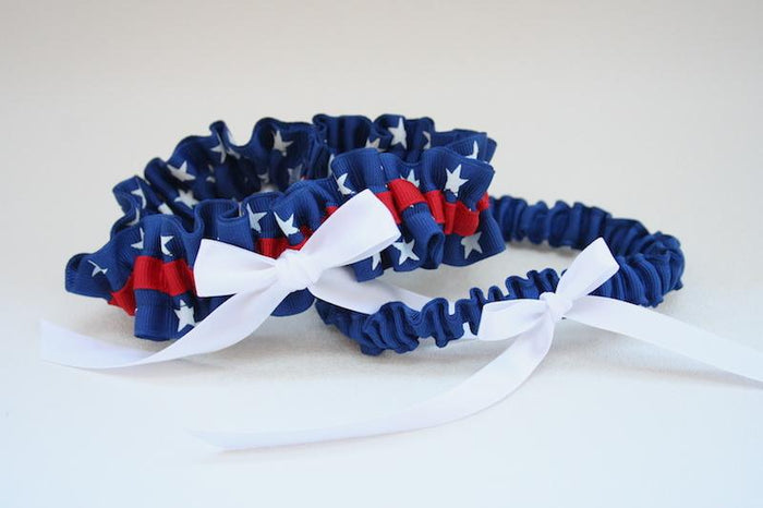 Patriotic Garter Set