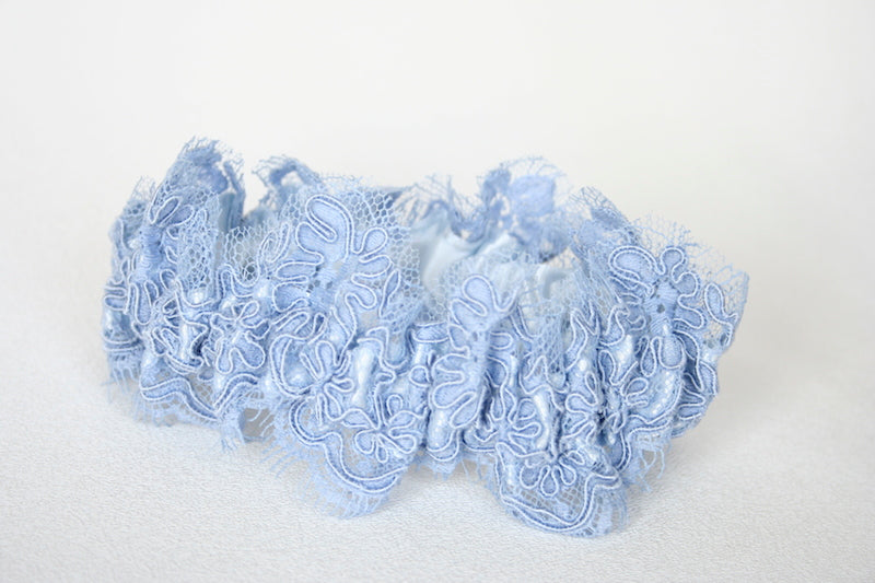 Blue Lace Garter