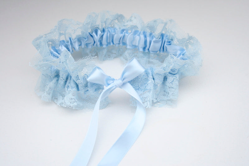 Blue Lace Garter