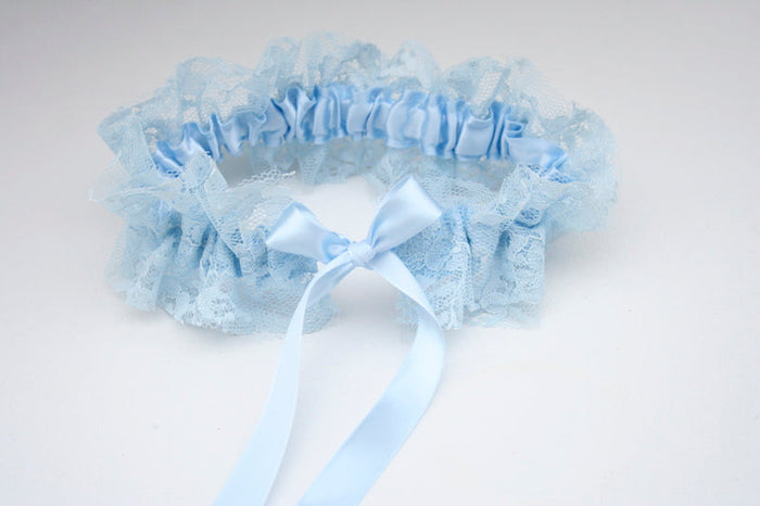 Blue Lace Garter
