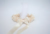 Ivory Feathered Garter