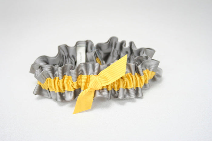 Gray and Yellow Eco-Friendly Garter