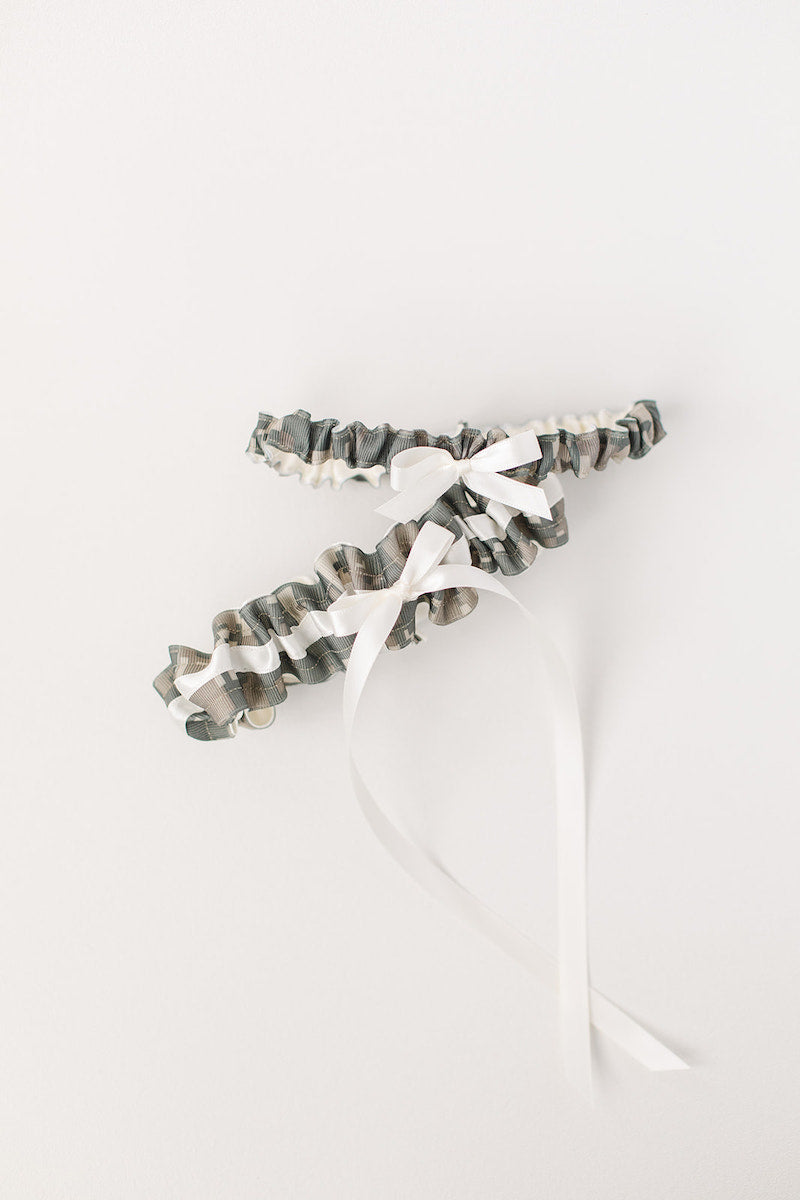 Garter Set: Digital Camouflage