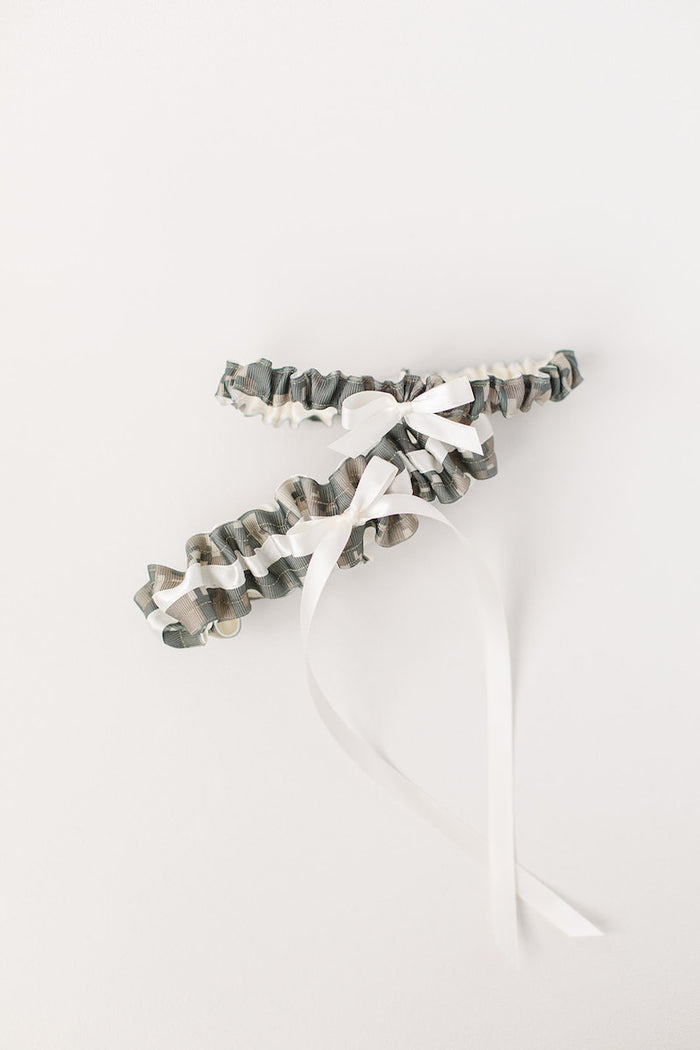 Garter Set: Digital Camouflage