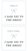 i said yes to the wedding dress free graphics from The Garter Girl