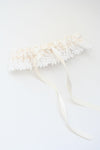 Off White Lace Garter