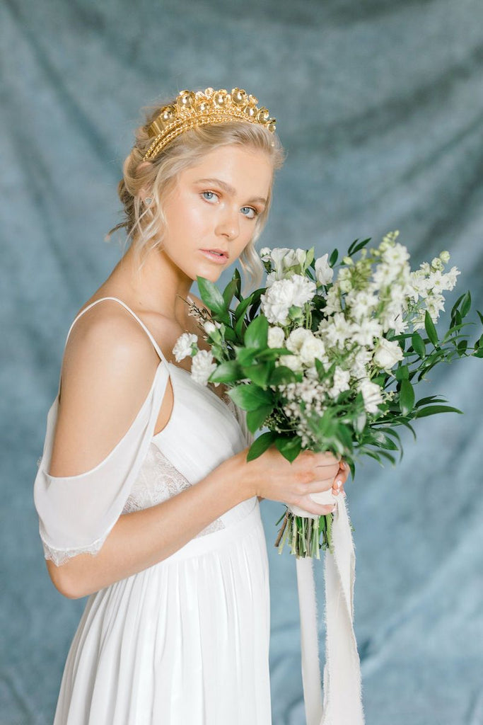 Ethereal Bridal Style Ideas w/ Tulle & Lace Bridal Garters