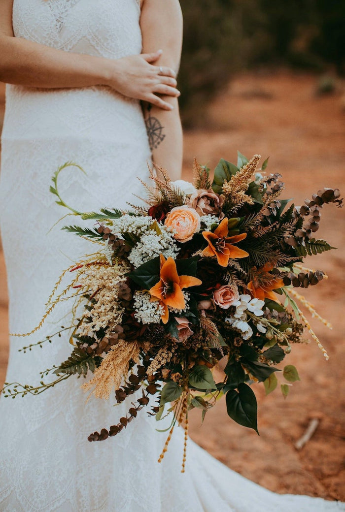 fall bridal bouquet