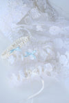 Garter Set: Mother's Veil Lace & Something Blue