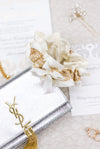 Gold and Silver Wedding Inspiration