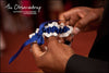 Real Wedding Garter: Eco-Friendly & Something Blue