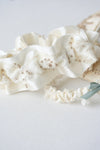 GARTER SET: LACE FROM GRANDMOTHER'S WEDDING DRESS AND HEADPIECE