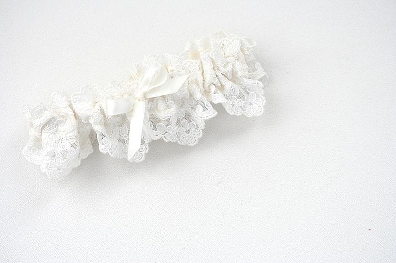 Vintage Italian Lace Wedding Garter