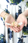 Simple DIY Flower Wedding Garter