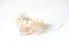 Shades of Ivory Wedding Garters