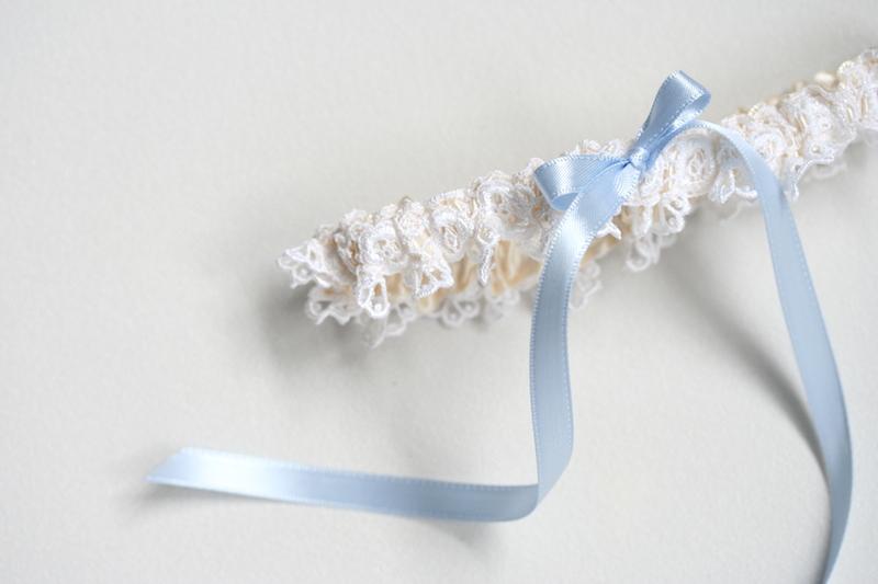 Something Blue & Lace Garter