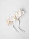 handmade lace & ivory wedding garter created by The Garter Girl