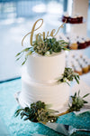 Love Cake Topper Wedding