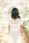 Elegant Outdoor Bridal Boudoir Session